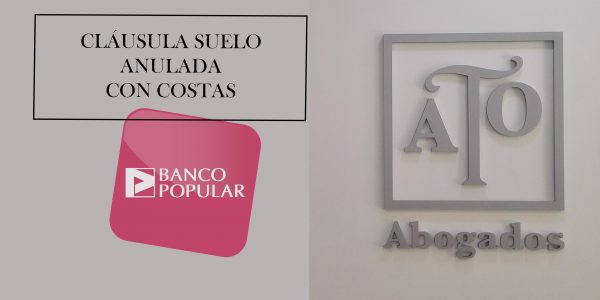 ato abogados clausula suelo BANCO POPULAR JPI1-132-16