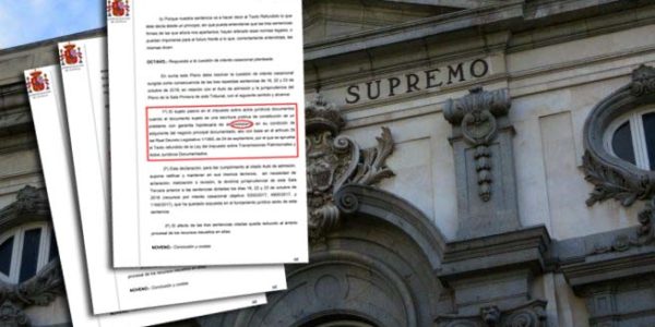 sentencias del Pleno Supremo